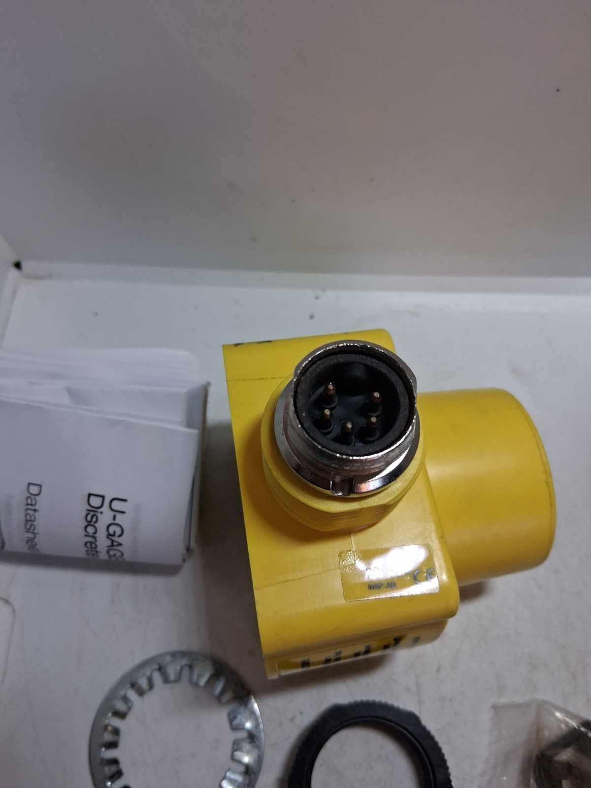 BANNER QT50UDBQ U-GAGE SENSOR 200MM RANGE TO 8M 10-30VDC NPN PNP 5 PIN 02723