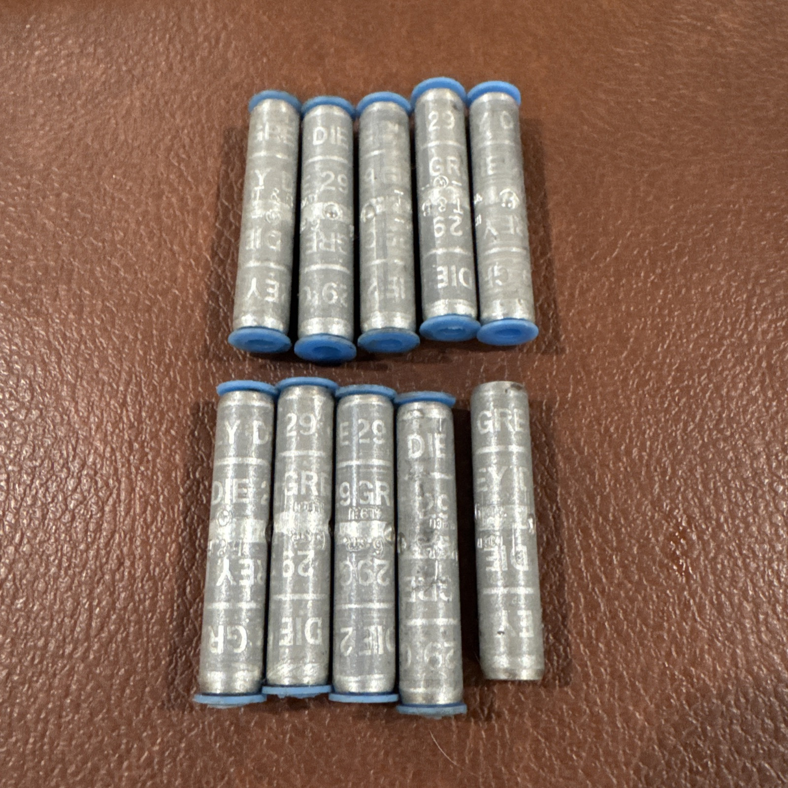 10x Thomas & Betts 60507 Color-Keyed 2-Way Pressure Cable Connector Grey Die 29#