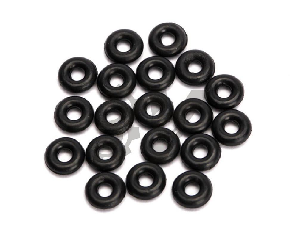 20PC Black Rubber 5mm x 2mm x 1.5mm Oil Seal O Rings Gaskets Washers New