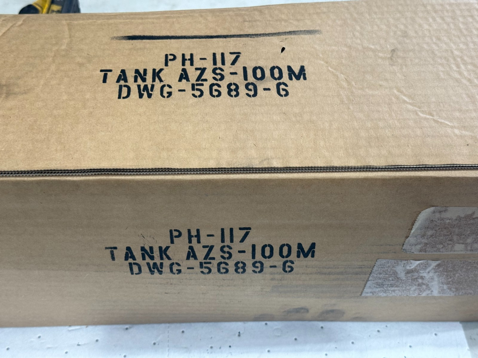 PH-117 Tank AZS-100M Refractory Plug DWG-5689-2 Forge Furnace Sight Hole NIB 4″