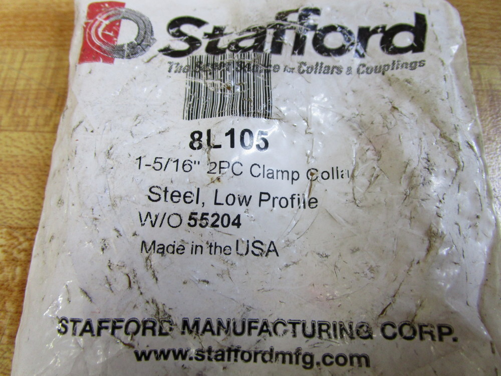 Stafford 8L105 2 Piece Clamp Collar