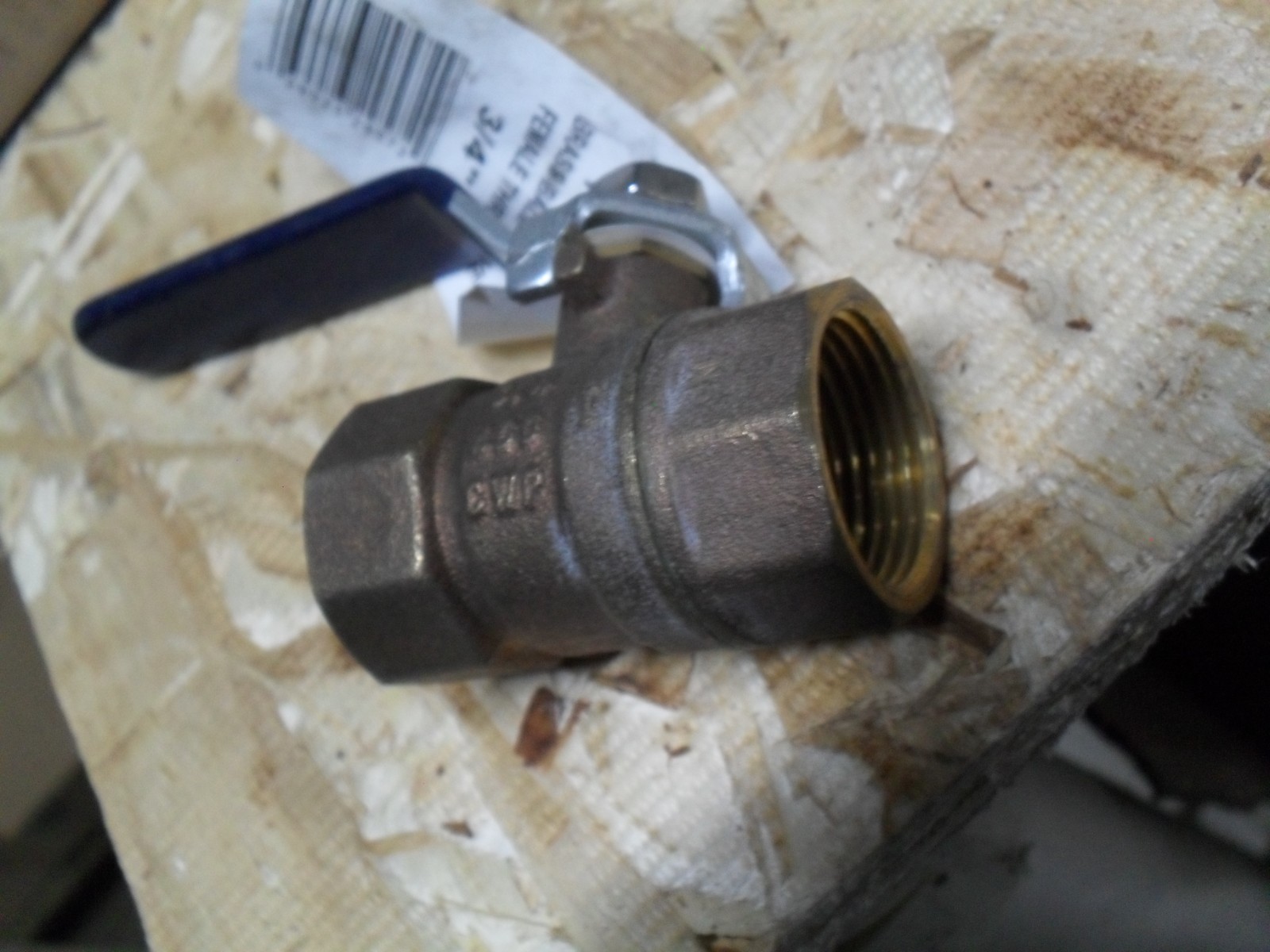 Nibco T-580A 3/4″ 400# Brass IPS threaded ball valve