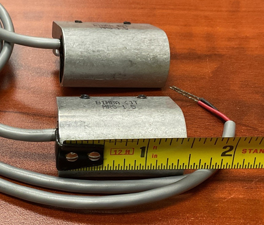 NEW, ( LOT OF 2 ) BIMBA MRS-1.5 MAGNETIC REED SWITCH, FREE SHIPPING