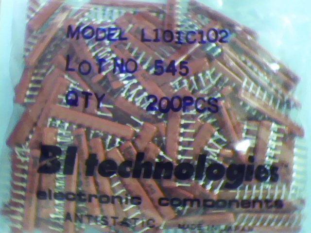 BECKMAN L101C102 Qty of 275 per Lot NET1KLP2P SIP1BUS