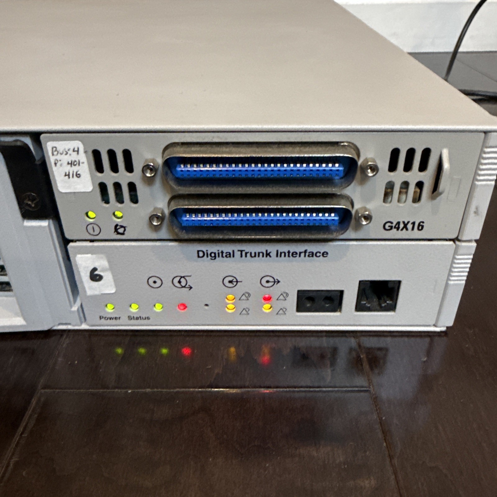 NORTEL BCM 200 Business Communications Manager G4X16 Digital Trunk Interface