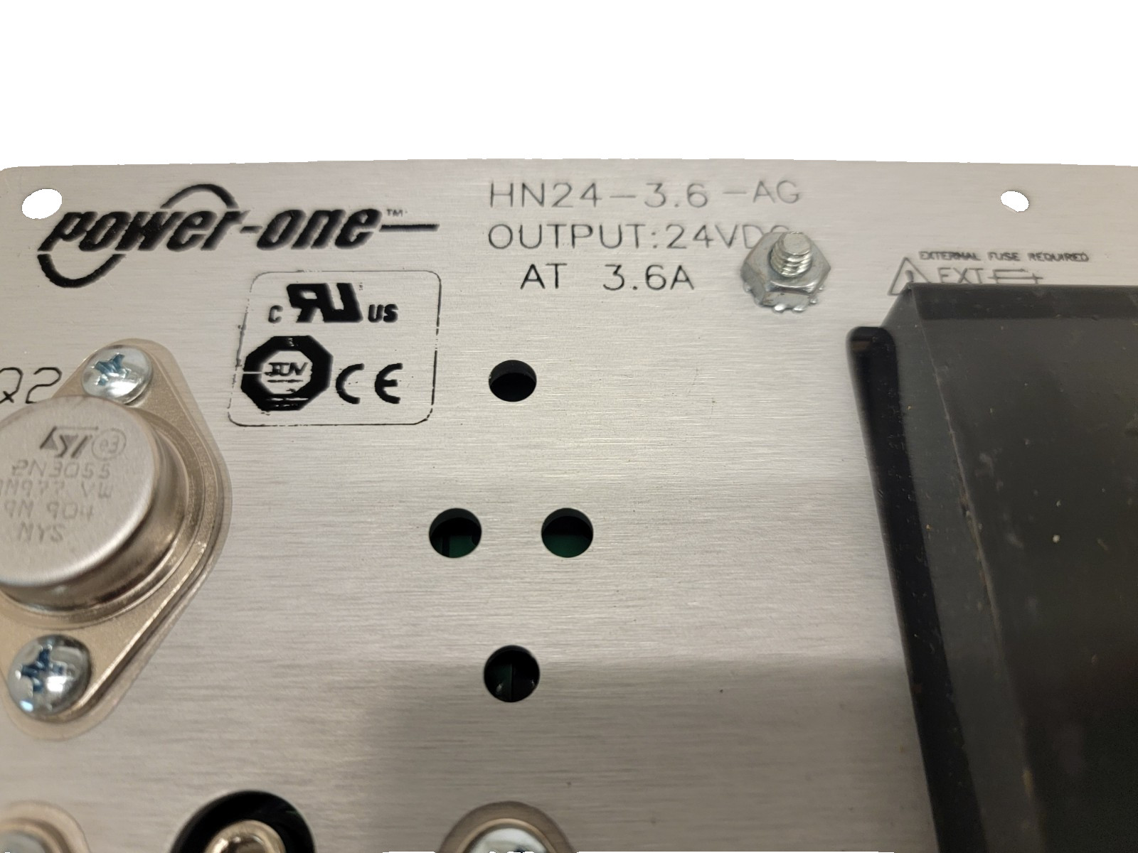 Power-One HN24-3.6-AG Power Supply, AC-DC,24V,3.6A,100-264V In, Open Frame