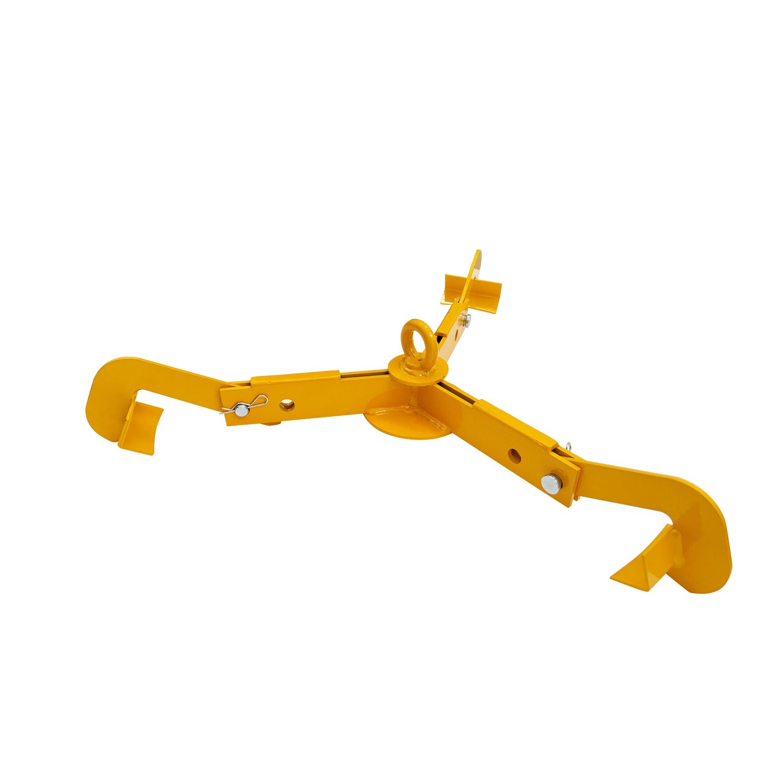 Open Closed Head Drum Lifter 793 Lb Capacity Bucket Clamp Fixture Steel Clamp