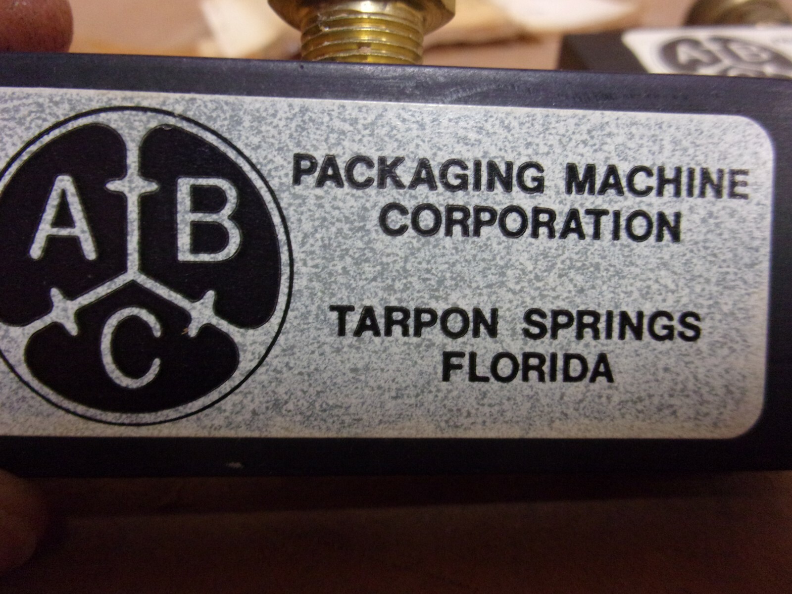 ABC Packaging Machine Corp. Glue Head , 688826 , lot of 2