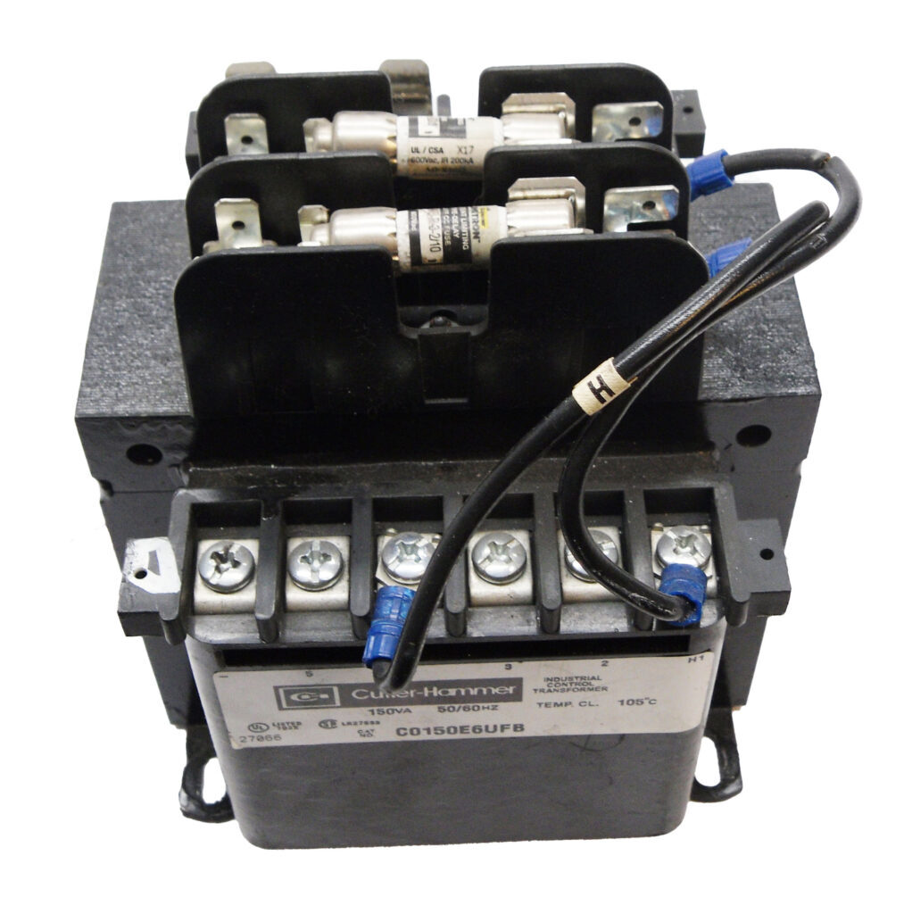 CUTLER HAMMER C0150E6UFB INDUSTRIAL CONTROL TRANSFORMER 150VA 50/60HZ