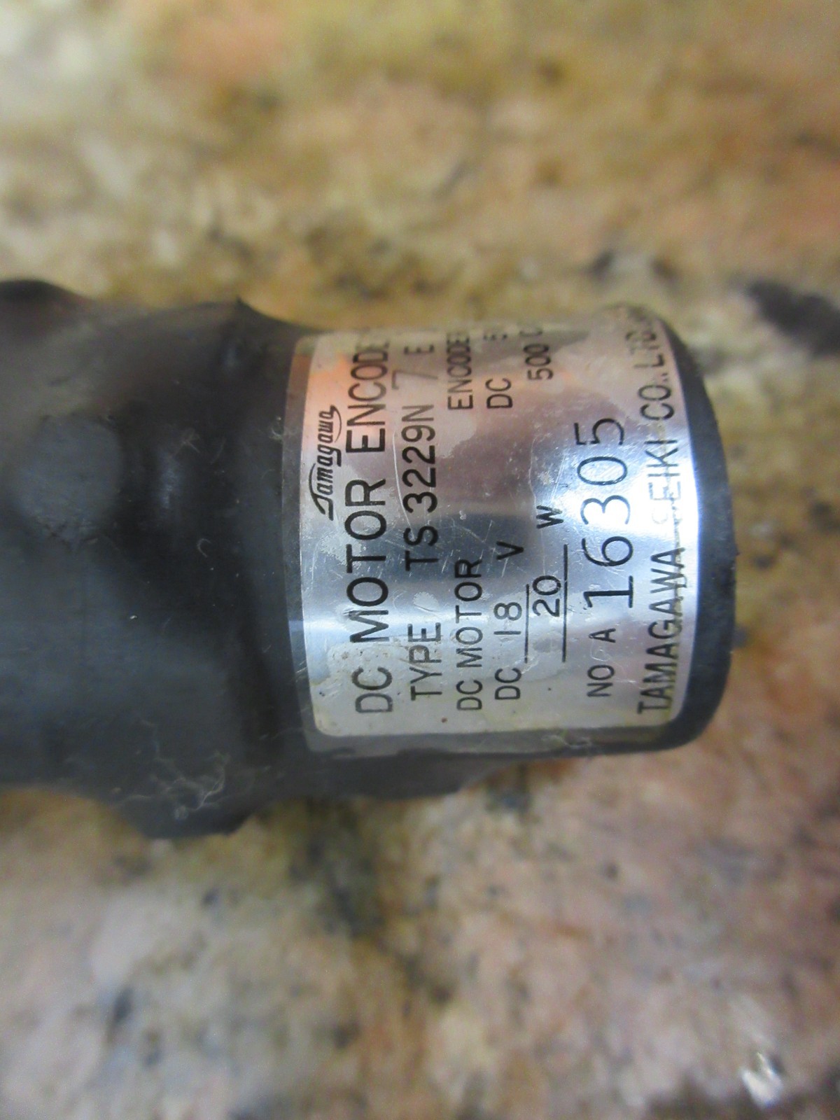 TAMAGAWA DC MOTOR ENCODER TS 3229N 7E3 TS3229N7E3 MITSUBISHI EDM EACH1