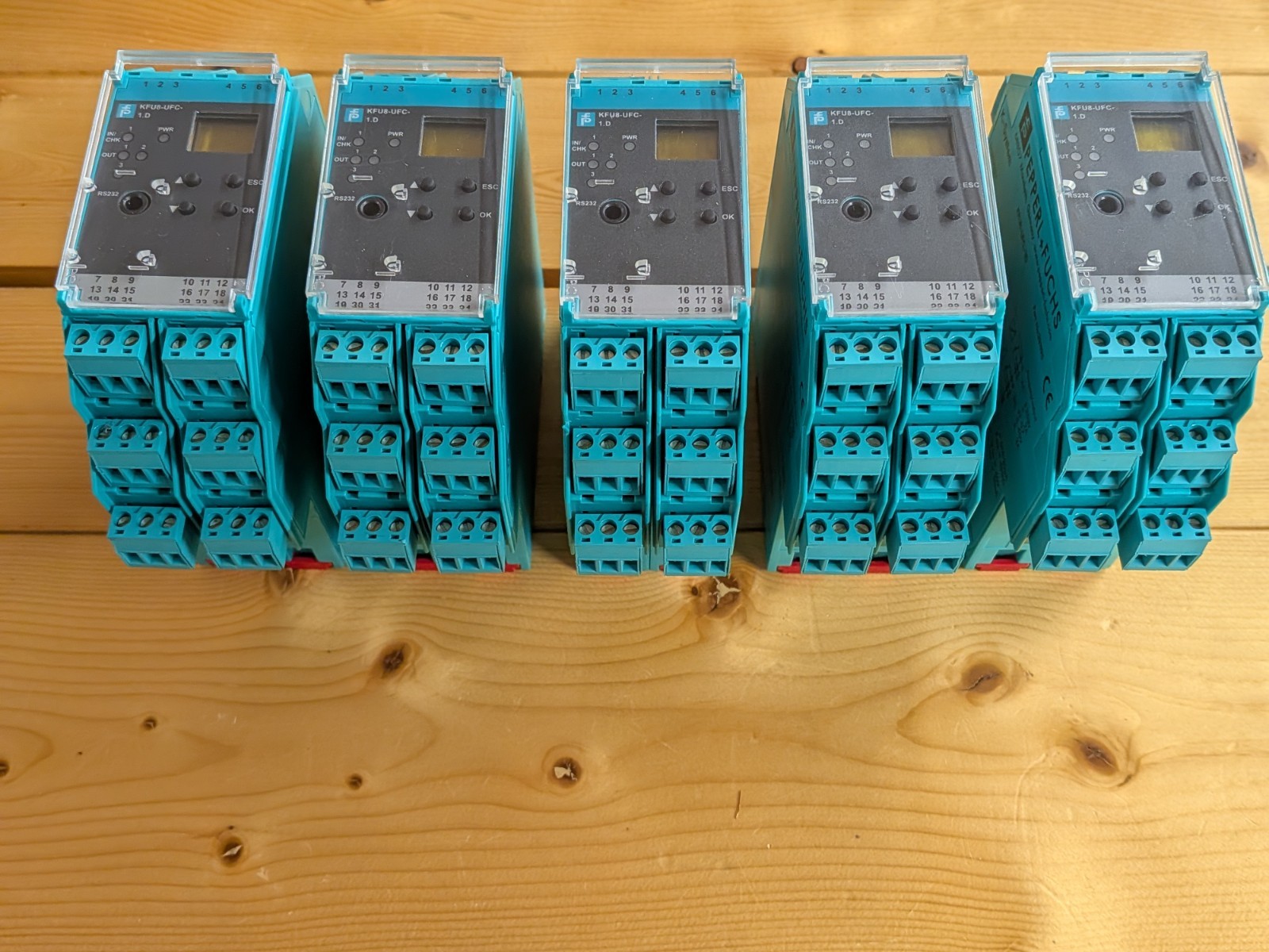 Pepperl Fuchs KFU8-UFC-1.D Signal Converter Frequency DIN Rail Tested