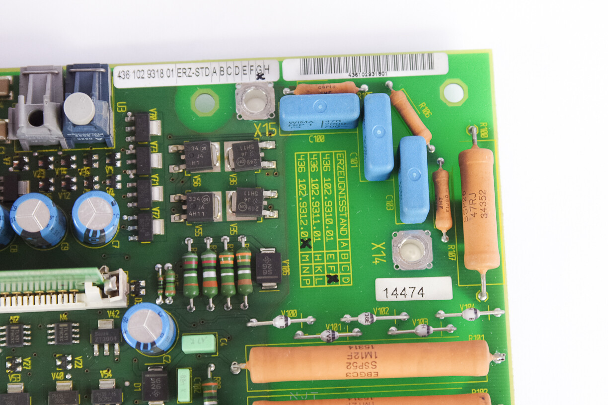 Siemens MV IGBT Board 436 102 9312 01 For Simovert 6SY8102-0BD30 4361029318 G