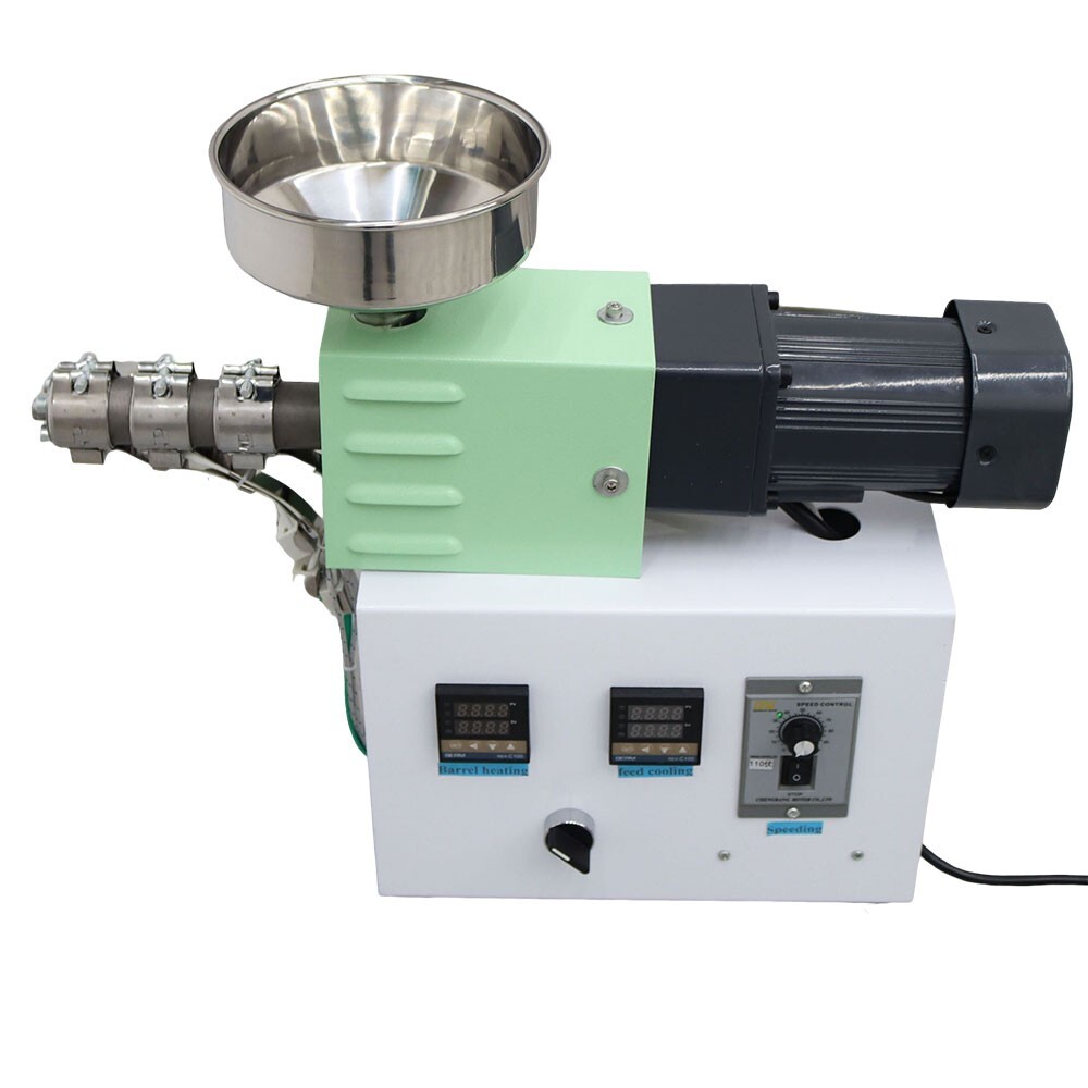 Enhanced Single Screw Extruder 110V Powered Screw Extruder 11.8in Work Center