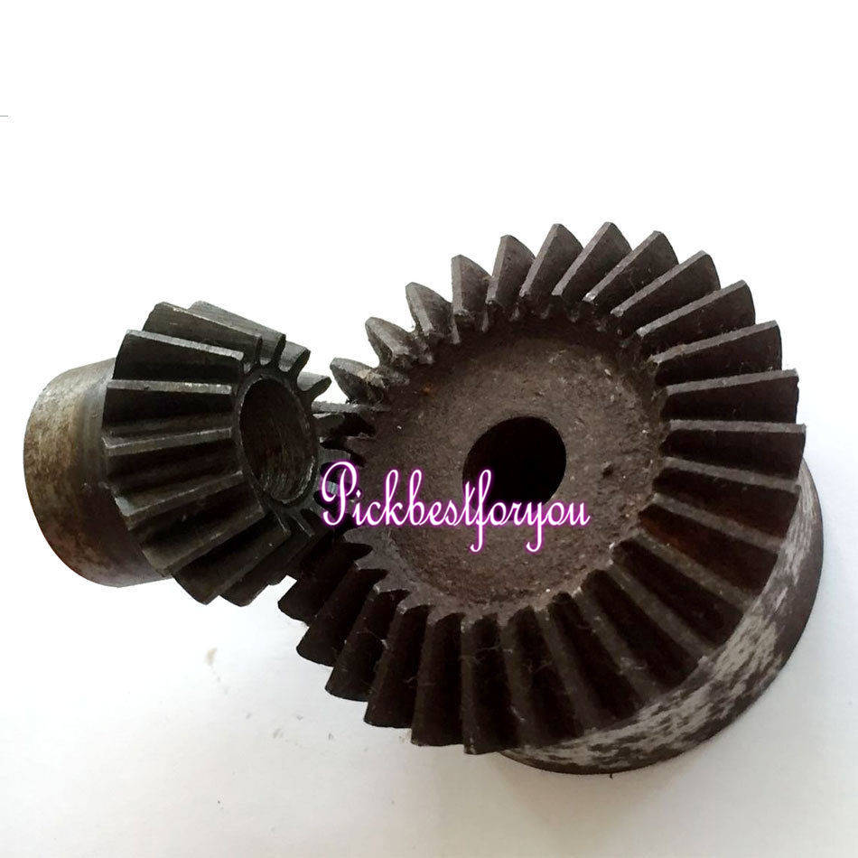 1Set Bevel Gear 2.5 Module 1:2 (15T/30T) 90 ° Pairing Bore (8/12mm) #MW41 QL