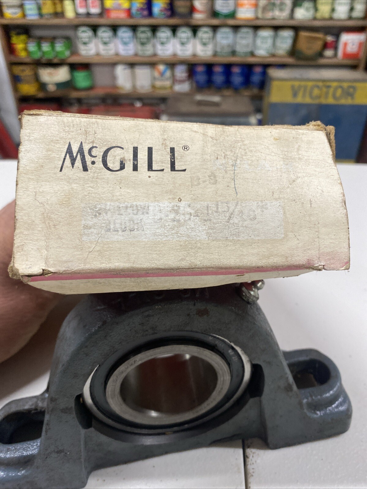 MB MCGILL C-25-1-15/16 NYLA-K PILLOW BLOCK BEARING C25115/16