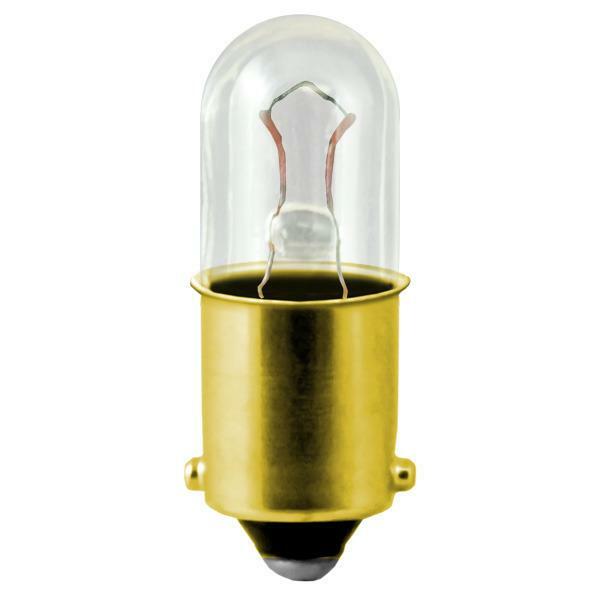 OCSParts 47 Light Bulb, 6.3 Volts, 0.15 Amps (Pack of 10)