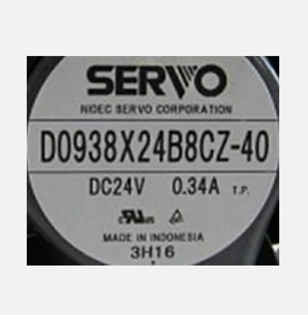 1 pcs SERVO D0938X24B8CZ-40 9cm9238 24V0.34A inverter cooling fan