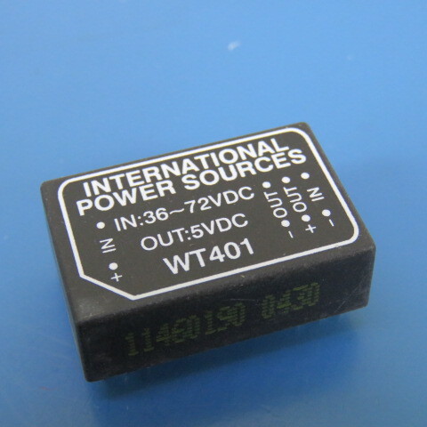XP Power/ INTERNATIONAL POWER SOURCE WT401 Qty of 1 per Lot WT SERIES, 5 WATT D