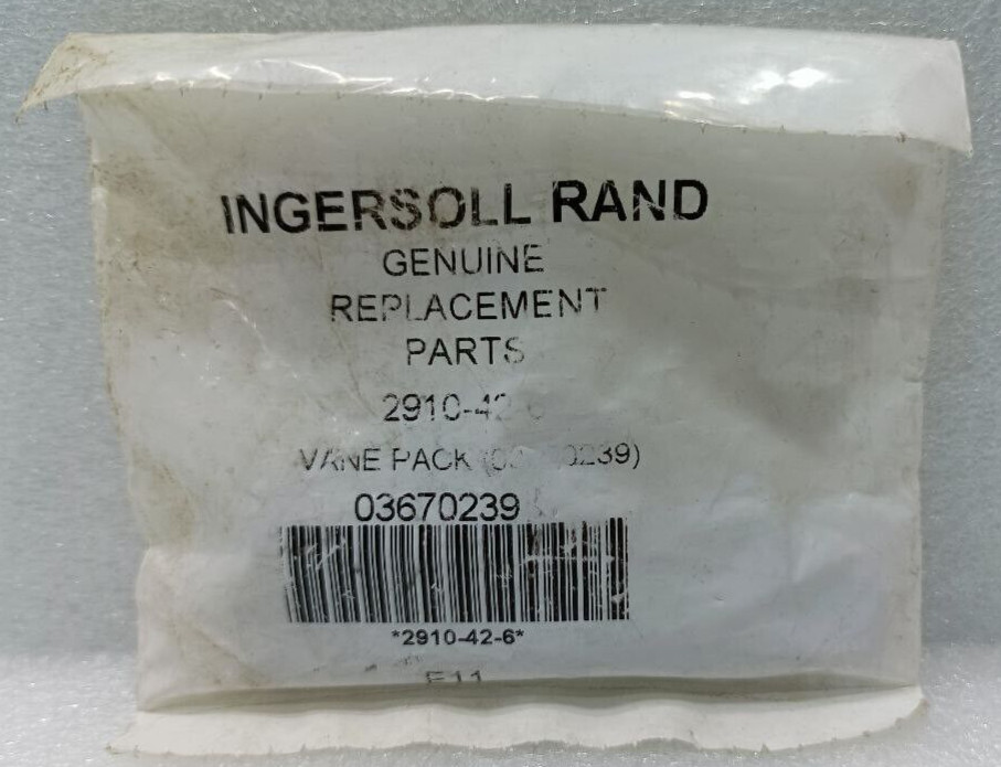 INGERSOLL RAND 261-TK2 W07M TUNE-UP KIT INCOMPLETE NEW FAST SHIPPING