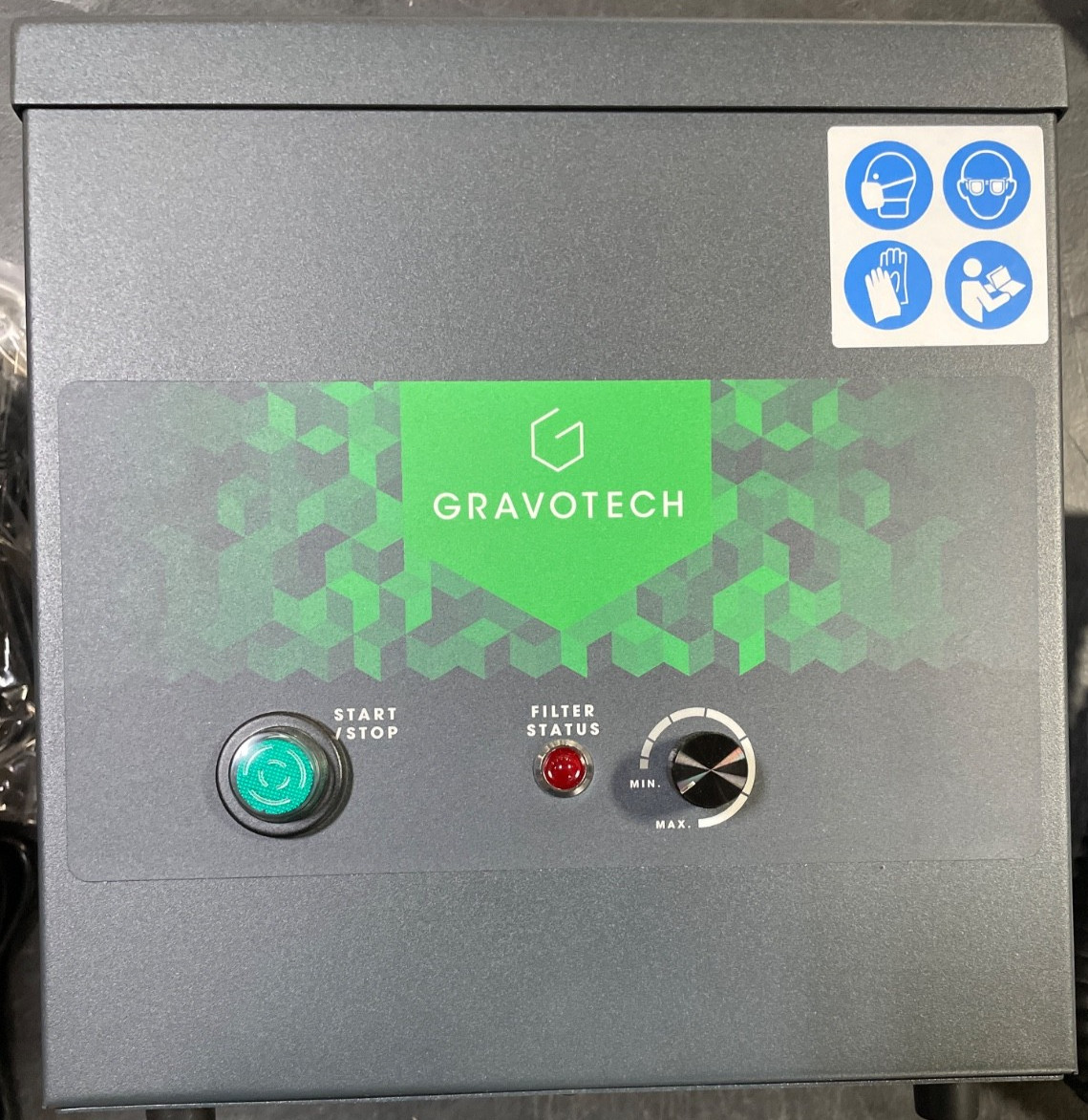 Gravortech Automated Mini Exhaust/Filtration Unit -Galvo Lasers- WeLase ES Mini