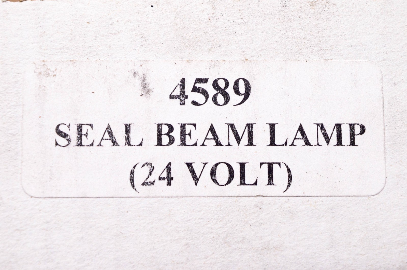 GE 4589, GE 4589 Sealed Beam Light NOS
