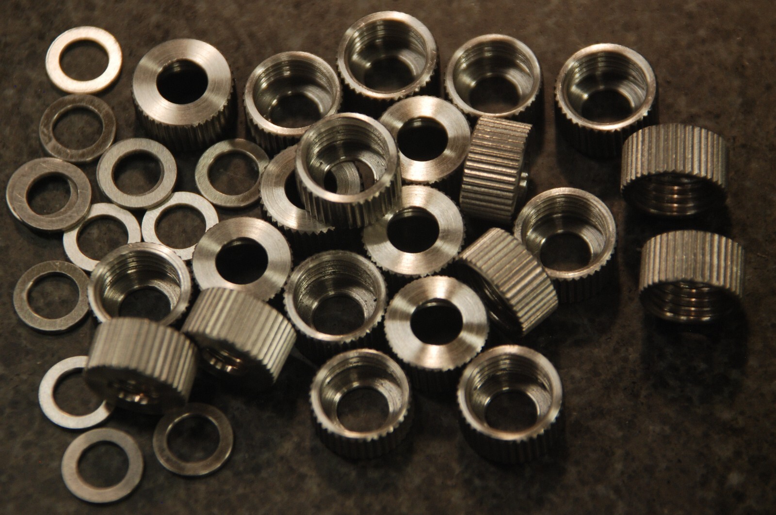 KN60 Heavy Duty Machined Knurled Nut For Weller WP25/40 Iron 410 Stainless Steel