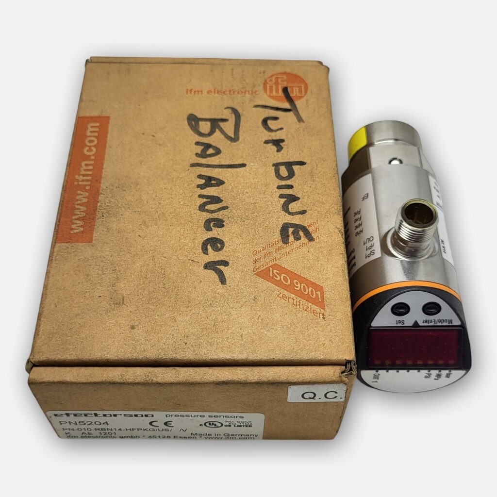NEW IFM PN5204 PRESSURE SENSOR PN-010-RBN14-HFPKG/US/N