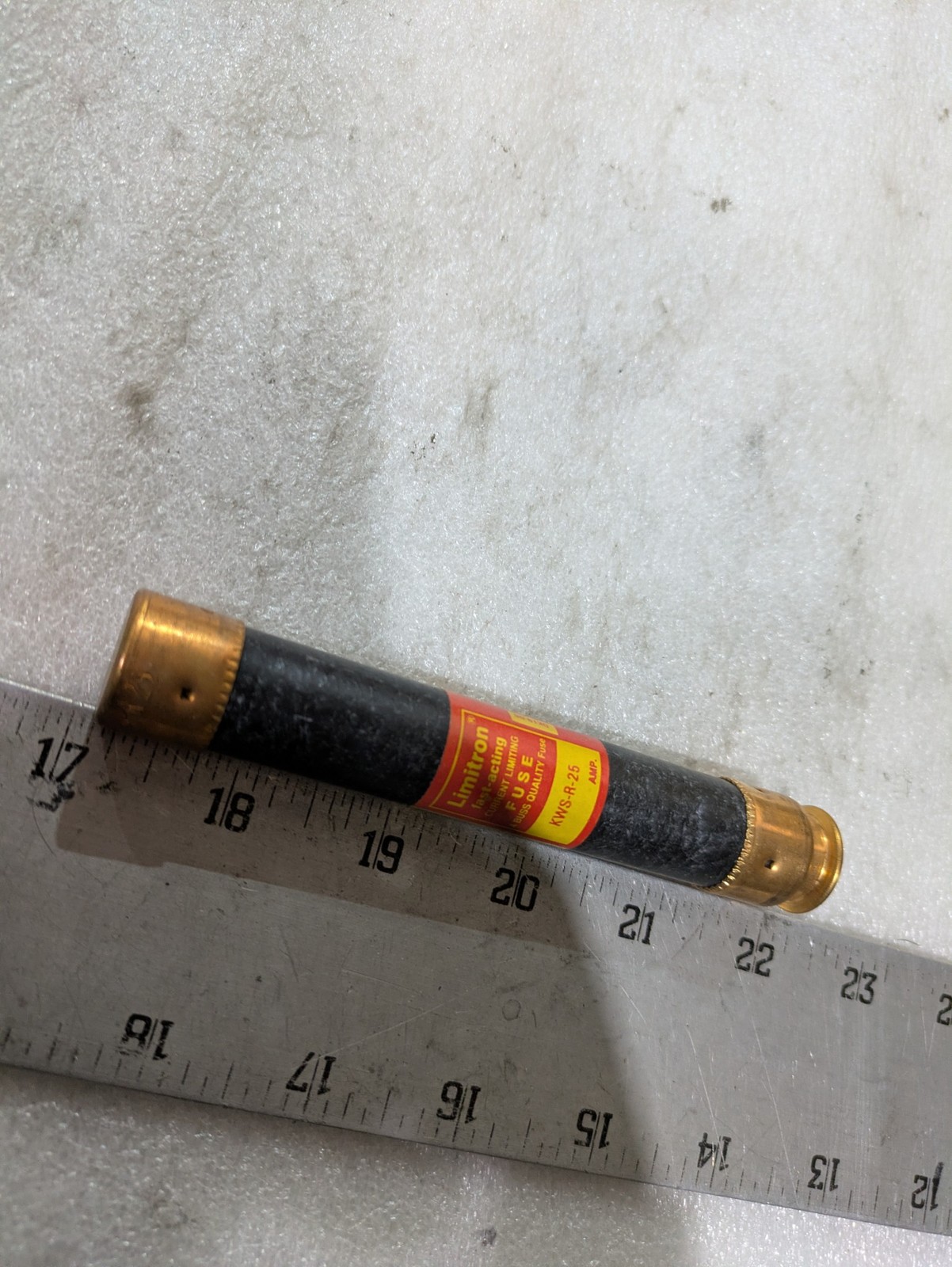 Bussmann KWS-R-25 Limitron Fast Acting Fuse 25A 600V Current Limiting RK1 Eaton