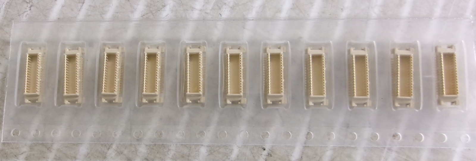 Molex 0537480308 30 Position Connector Plug (Lot of 10)