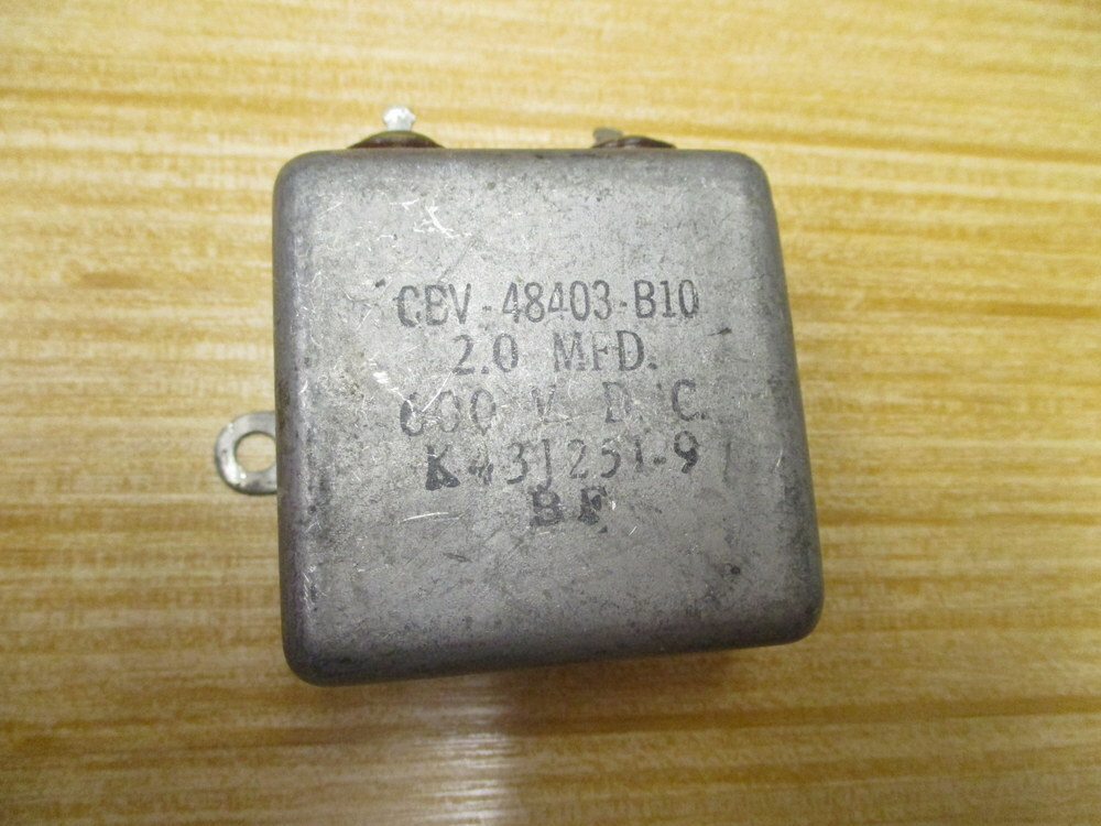 Part CBV-48403-B10 Capacitor K43J251-9