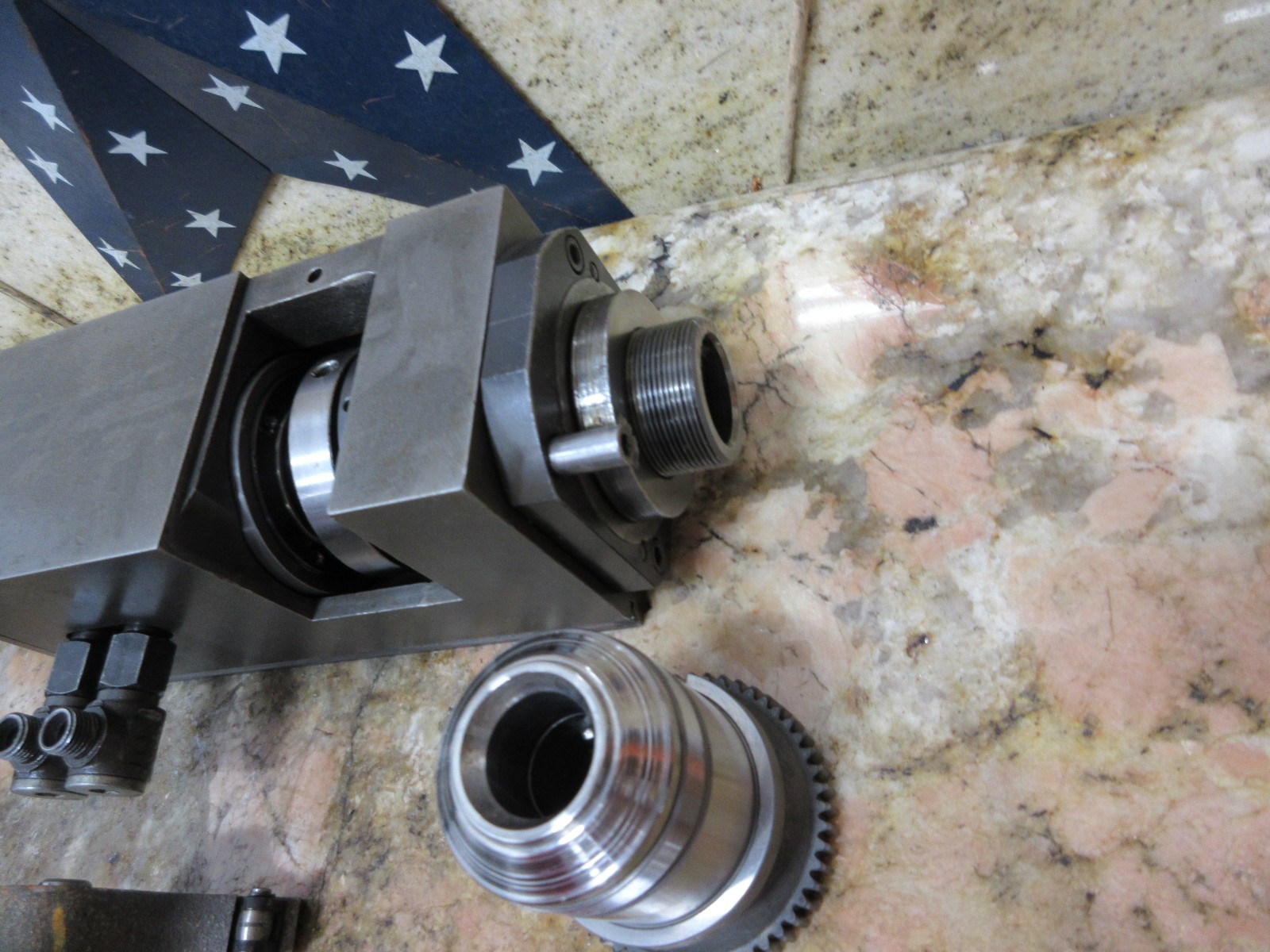 TORNOS BECHLER ENC-164 CNC LATHE SPINDLE Z AXIS HEAD STOCK CARTRIDGE ASSEMBLY
