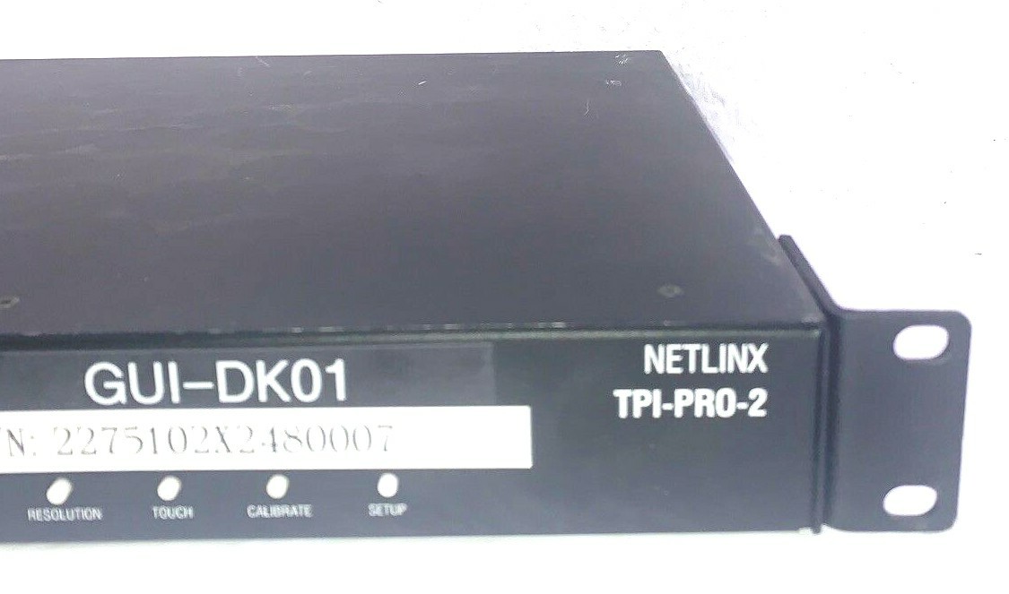 AMX NETLINX NXP-TPI-PRO-2 Total Touch Panel Presentation Interface Tested