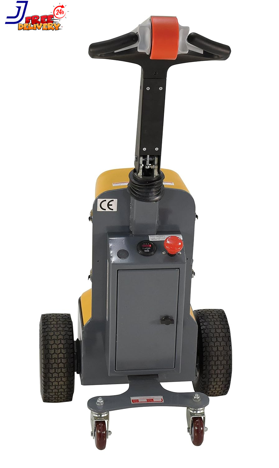 E-TUG-20 Steel Electric Powered Tugger 2000 Lb. Pull Capacity Yellow/Black