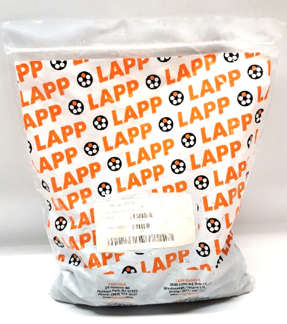 LAPP SL 7 SKINTOP GY W/NUT S1107 (100 Pack)