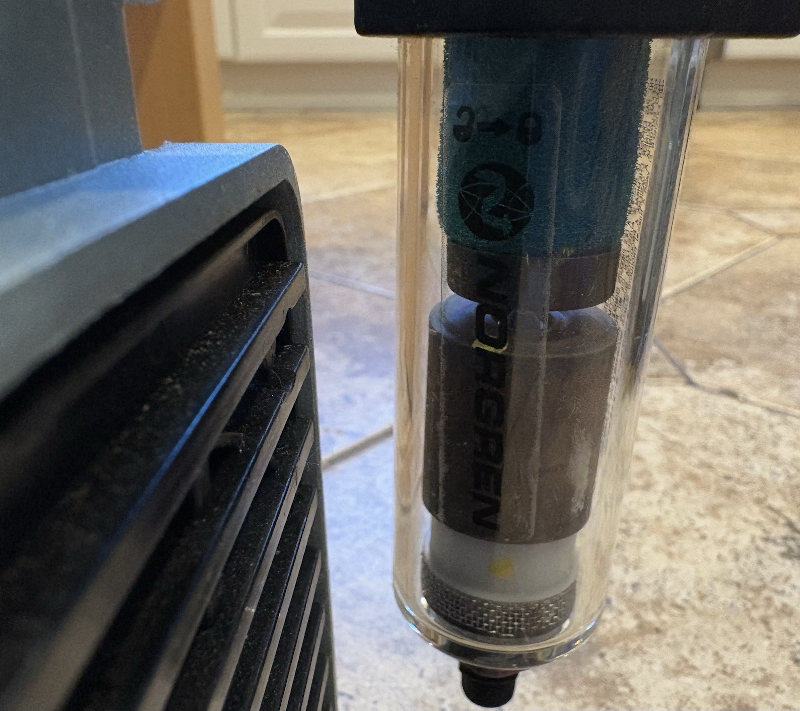 Set of Two-Air Compressor: Gast Model Number : BFB-DAA-P716A-EB