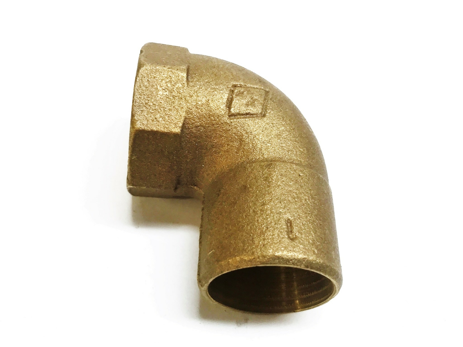 FF Bronze 1″ Female Pent x 1″ Sweat 90 Degree Elbow [Lot of 2] NOS