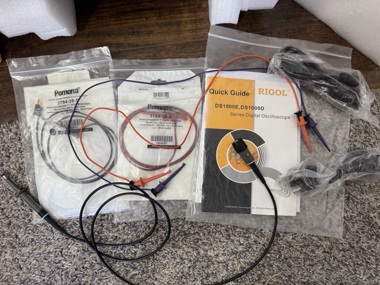 Rigol DS1204B Digital Oscilloscope LXI 4 Channel 200 MHz 2GSa/s