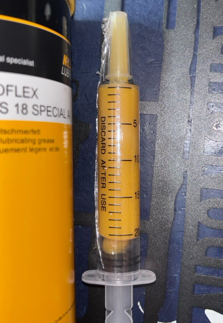Repack KLUBER ISOFLEX LDS 18 SPECIAL A Lubricating Grease .67oz 20mL 20cc