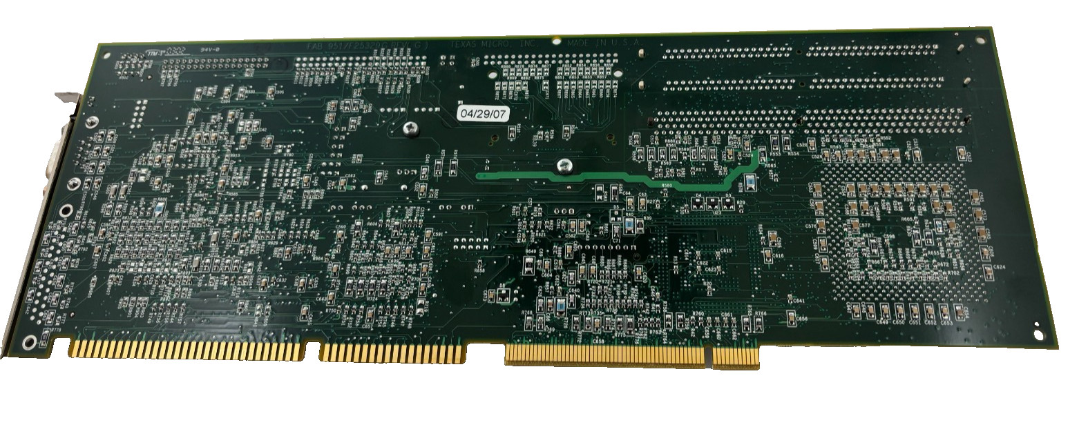 Texas Micro Fab 951 / F25329G Rev G Circuit Board Industrial / PCB