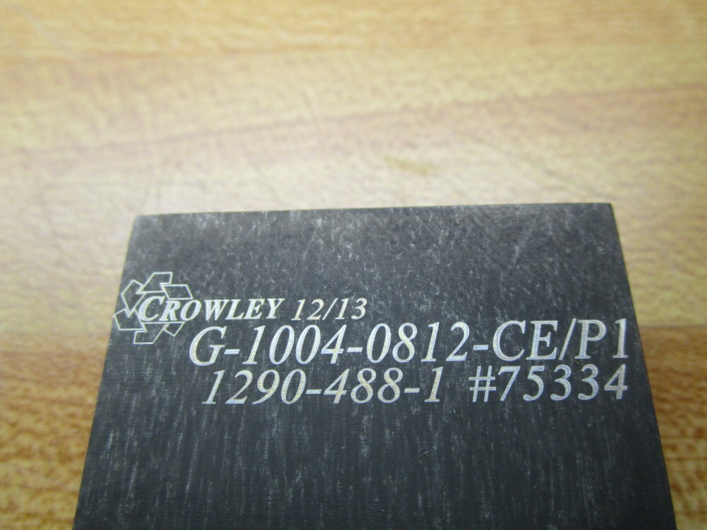 Crowley Tool G-1004-0812-CE/P1 Linear Tooling Insert G10040812CEP1