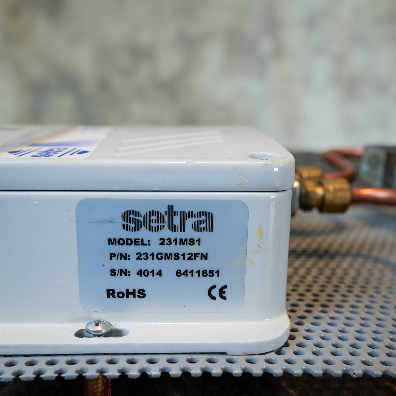 Setra 231MS1 Multi-Sense Wet Differential Pressure Transducer with Manifold