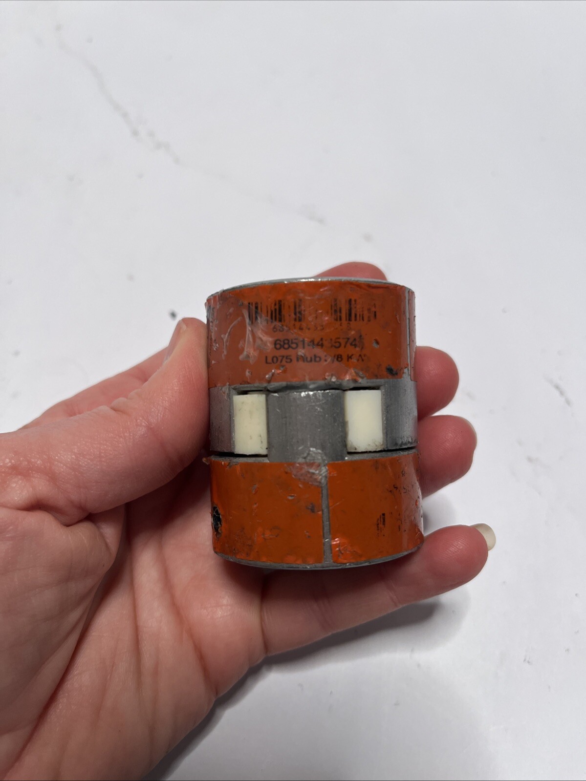LOVEJOY L-075 .375 L075.375 Jaw Coupling Hubs With Spider Insert NEW