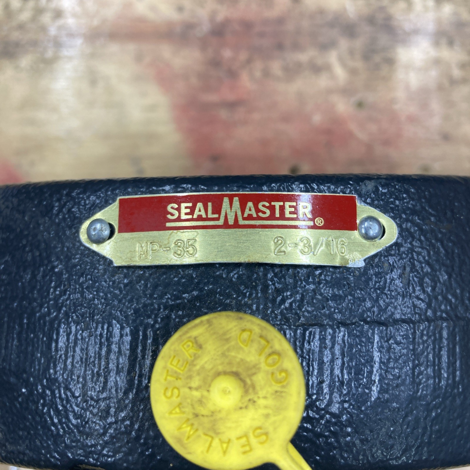 Sealmaster MP-35C Gold Line 2 Bolt Pillow Block Bearing 2-3/16″ Bore (NEW)