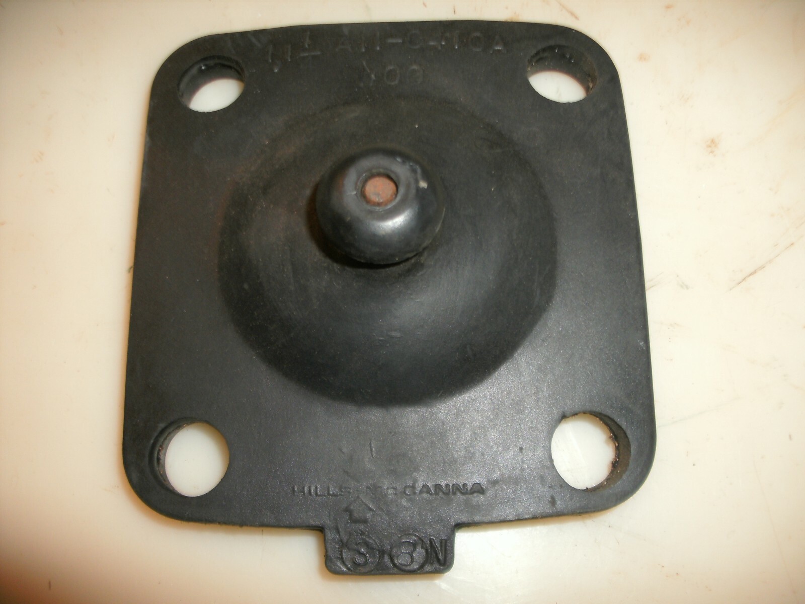 HILLS MCCANNA A11-0410A RUBBER DIAPHRAGM 1″/ 1-1/4″ VALVE A110410A TRANE DIA0056