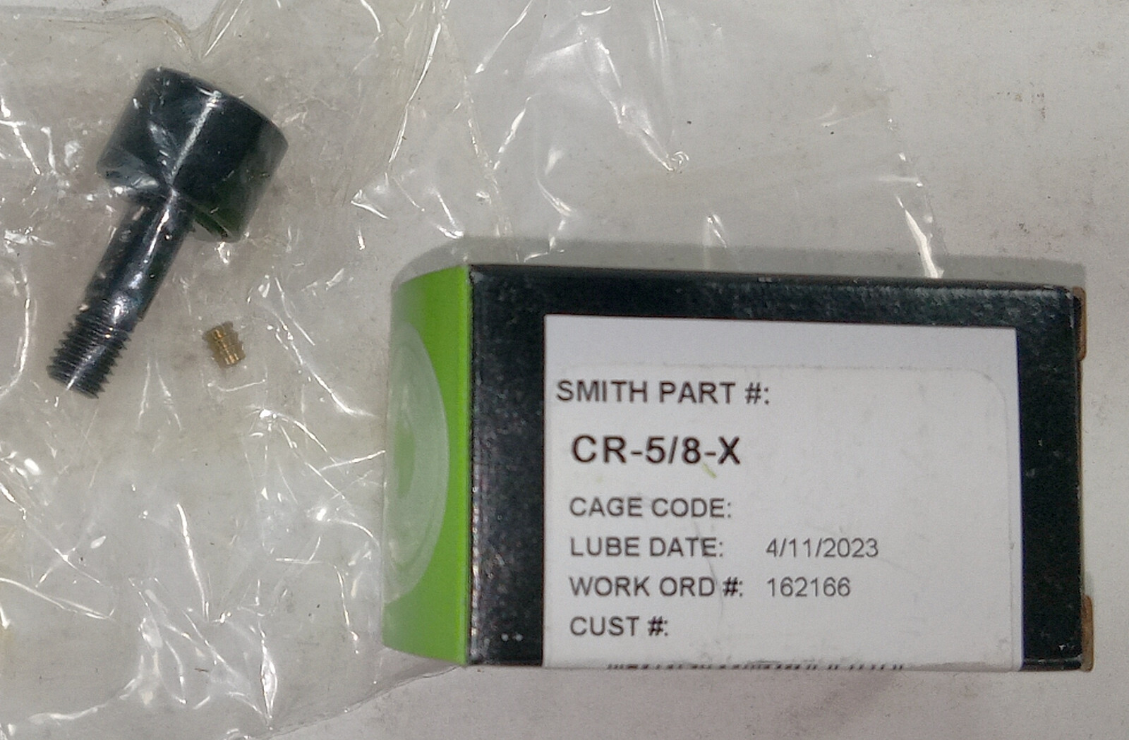 1 NEW ABC SMITH CR-5/8-X FLAT CAM FOLLOWER BEARING NIB ***MAKE OFFER***