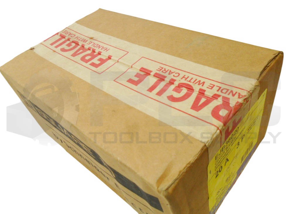 SEALED NEW SQUARE D EJB36020 CIRCUIT BREAKER 20A 3P 600V 50/60HZ