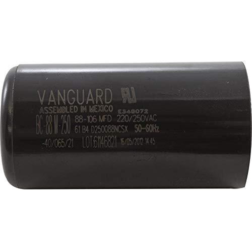 Vanguard BC-88M-250 Start Capacitor 88-108 MFD 250v 1-13/16×3-3/8