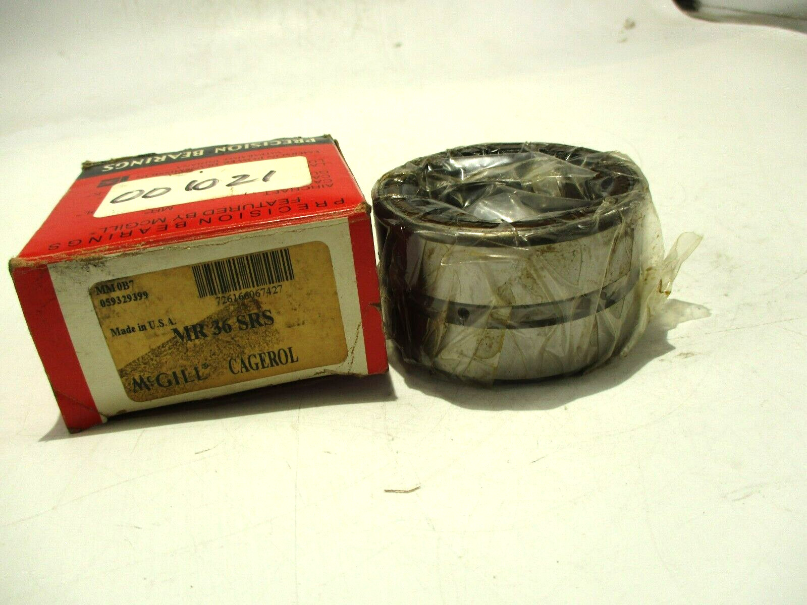 NEW MCGILL MR-36-SRS NEEDLE ROLLER BEARING