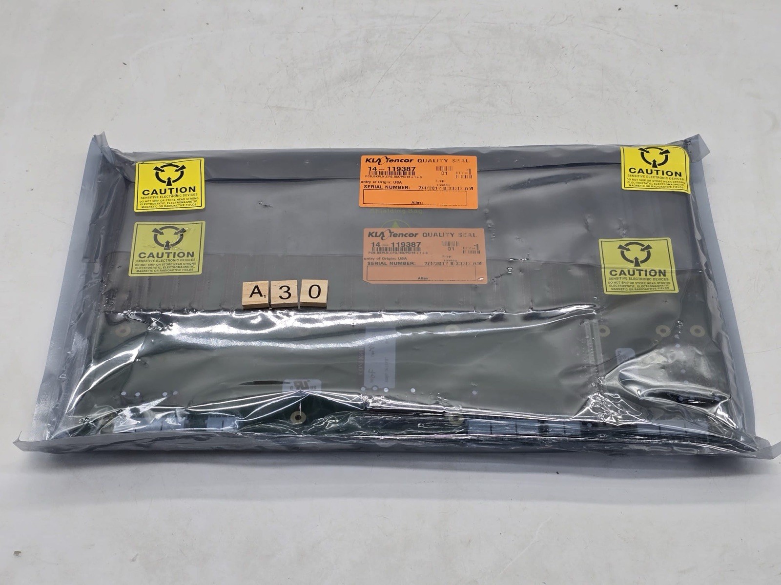 KLA-Tencor P/N 14-119387 Trenton Tech 92-505498-XXX ISA/PCI Backplane | New Se
