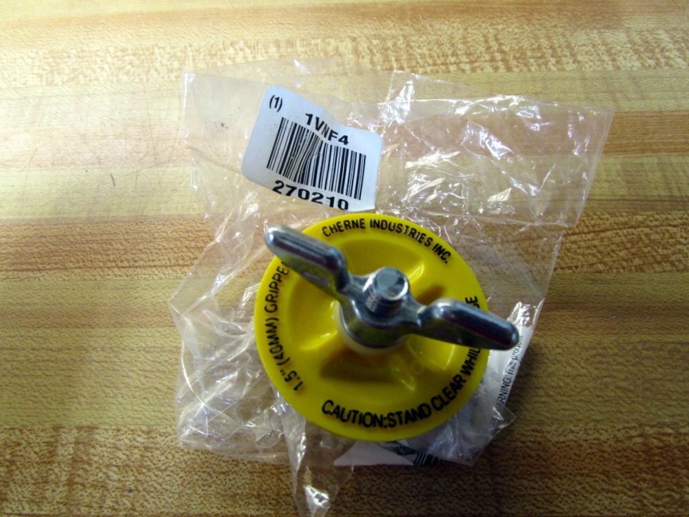 Cherne Industries 1VNF4 Mechanical Pipe Plug 270210